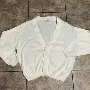 Fiji Vintage 1988  Cardigan Men’s XL Women’s 2X Made in Italy